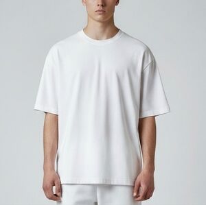 Skims Cotton Mens Classic White TShirt Top Shirt Medium NWOT